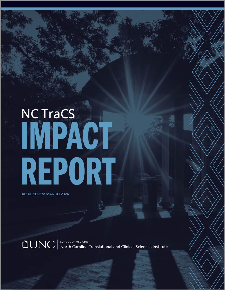 cover page for Impact Report