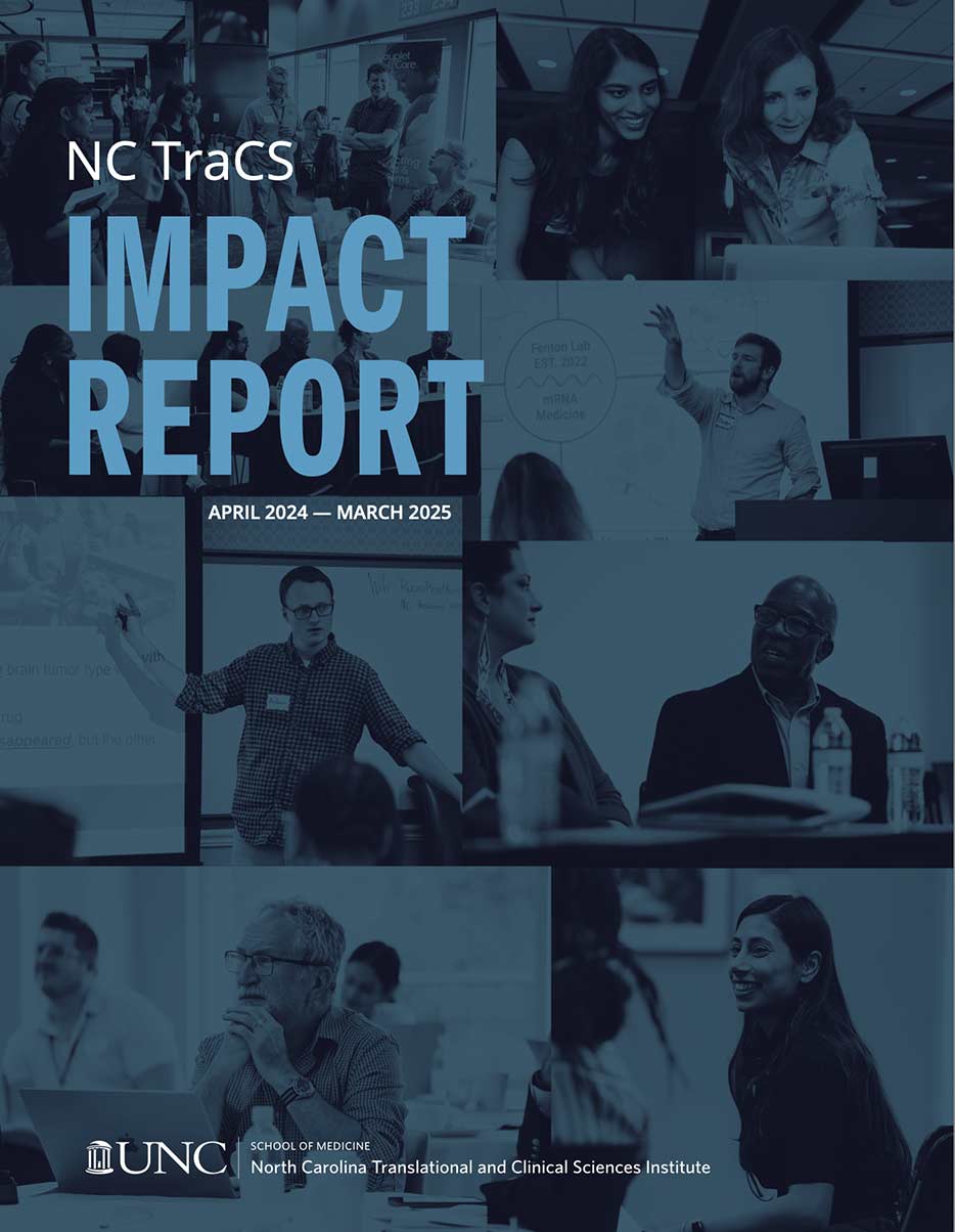 cover page for Impact Report