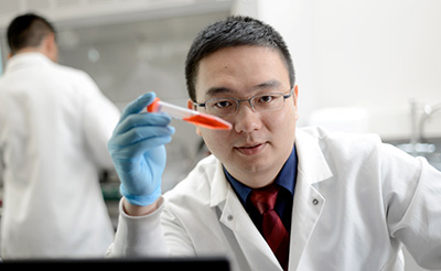 Zhen Gu, PhD.<br /><small>Photo courtesy of UNC-NC State Joint Biomedical Engineering Program.</small>