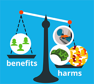 benefits and harms scale