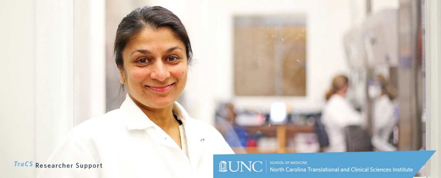 Nilu Goonetilleke, PhD at her lab