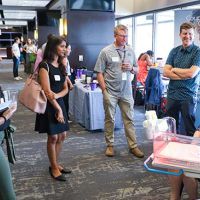 attendees at FastTraCS FemTech Demo Day