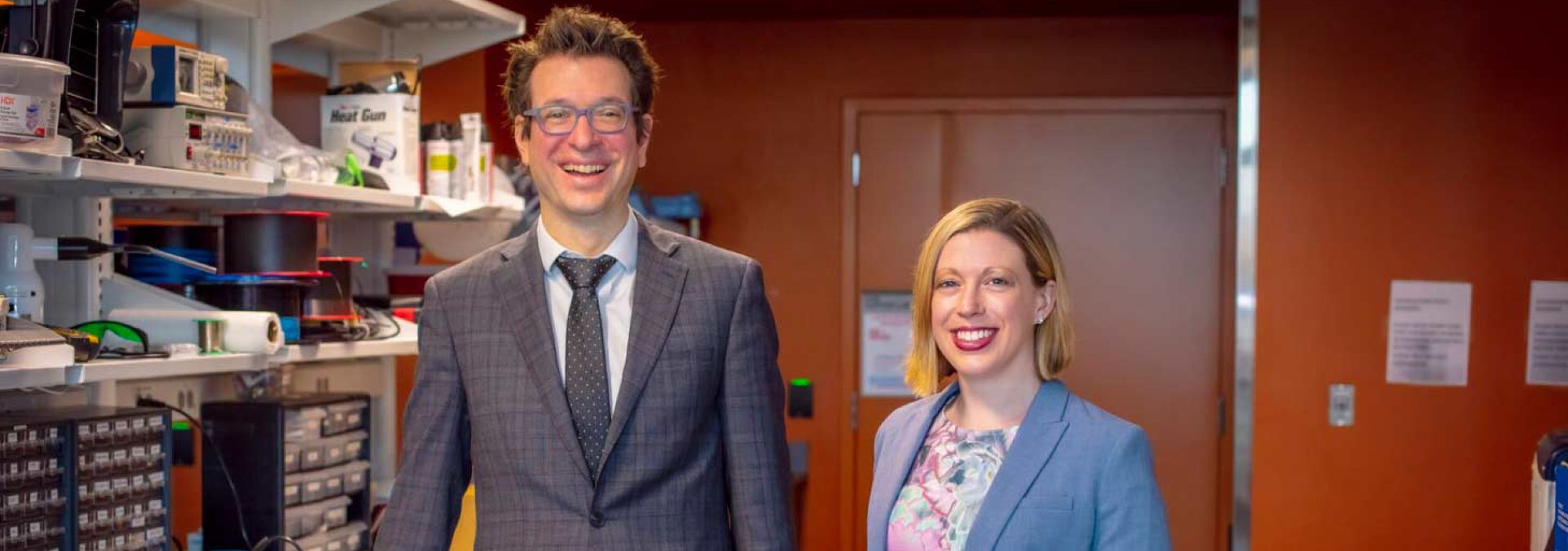 Dr. Flavio Frohlich and Dr. Leah Townsend