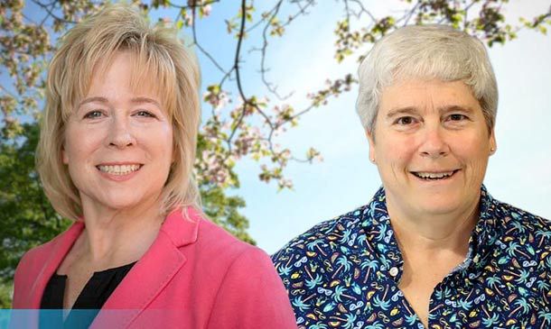 Katrina Donahue and Jennifer Rees